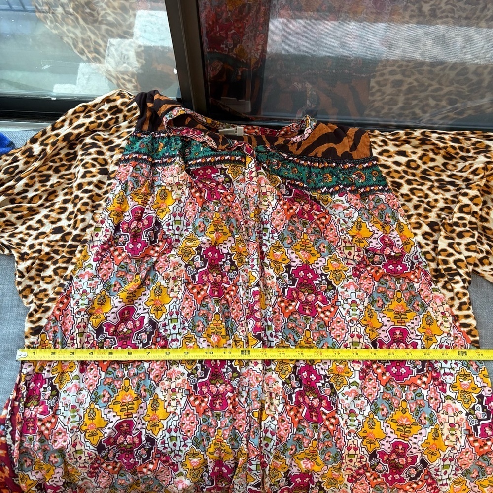 Maxine Dolman Sleep Top Anthropologie Mixed Print Sz Small 100% Modal Sleepwear - Picture 8 of 10